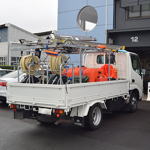 Pressure Washer Truck Rear Simply Window Cleaning