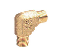 Brass Elbow 3/8M 1/4M