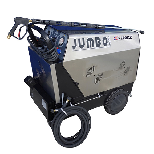 Jumbo Hot Water Pressure Washer 3 Phase 2910 psi