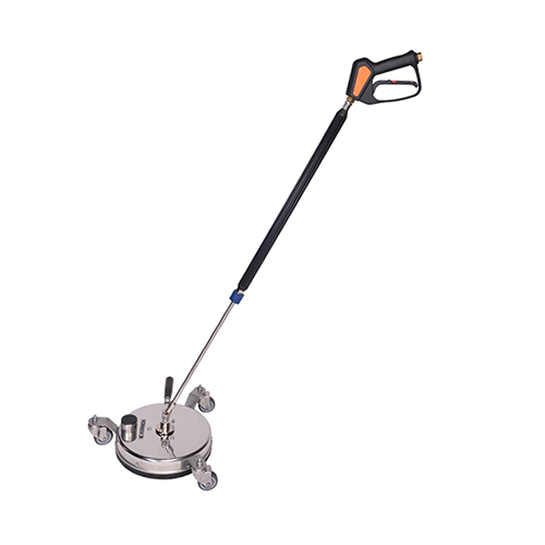 Floor Tile Cleaner with Vacuum Port